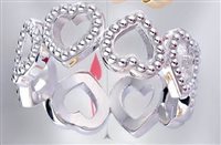 Ringe Pesavento Dame REGINA DI CUORI  in Silber WPXLA607/14 - WPXLA607/14